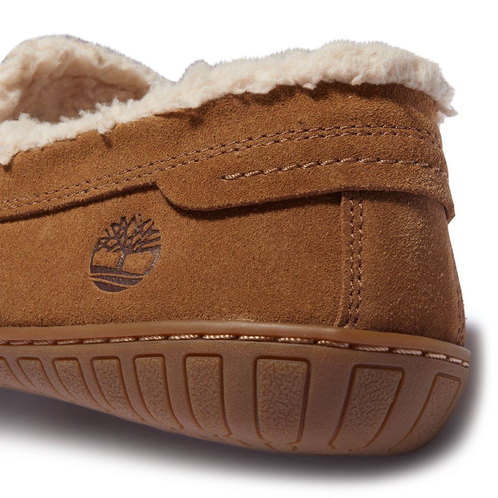 Timberland Mens Boat Shoes Torrez Moccasin Slippers - Brown - India EC5461972